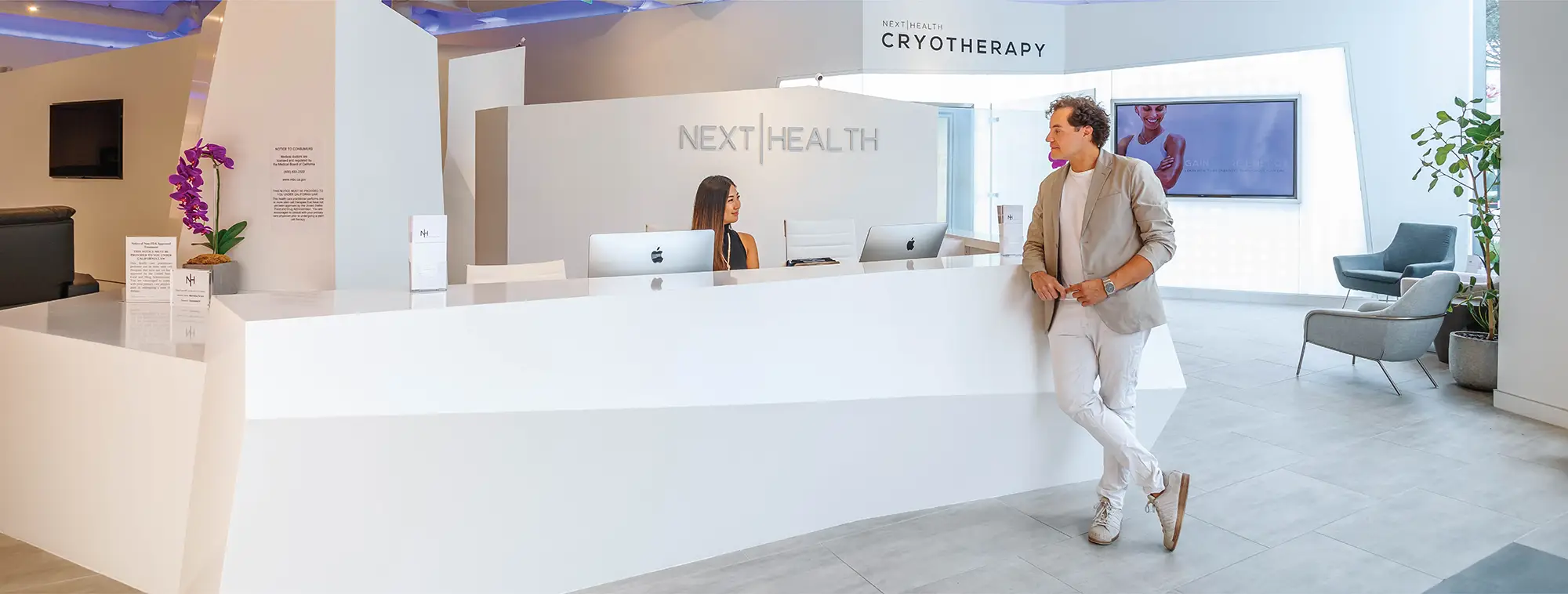 Next Health urban wellness studio interior