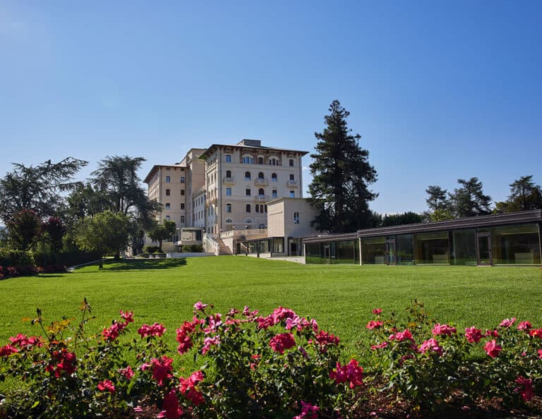 Palazzo Fiuggi formal gardens